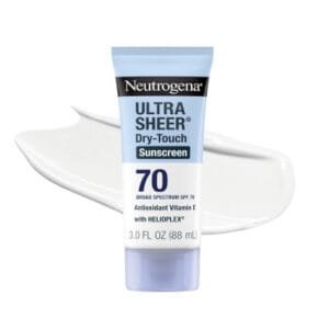 Neutrogena Ultra Sheer Dry Touch Sunscreen Lotion, SPF 70, 3 fl. oz